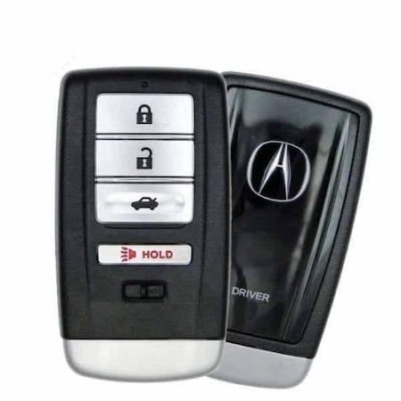 Oem NEW:  2015-2019 Acura ILX RLX TLX / 4-Button Smart Key / PN: 72147-TX6-A22 / KR5V1X (No Driver) RSK-ACU-TX6A22